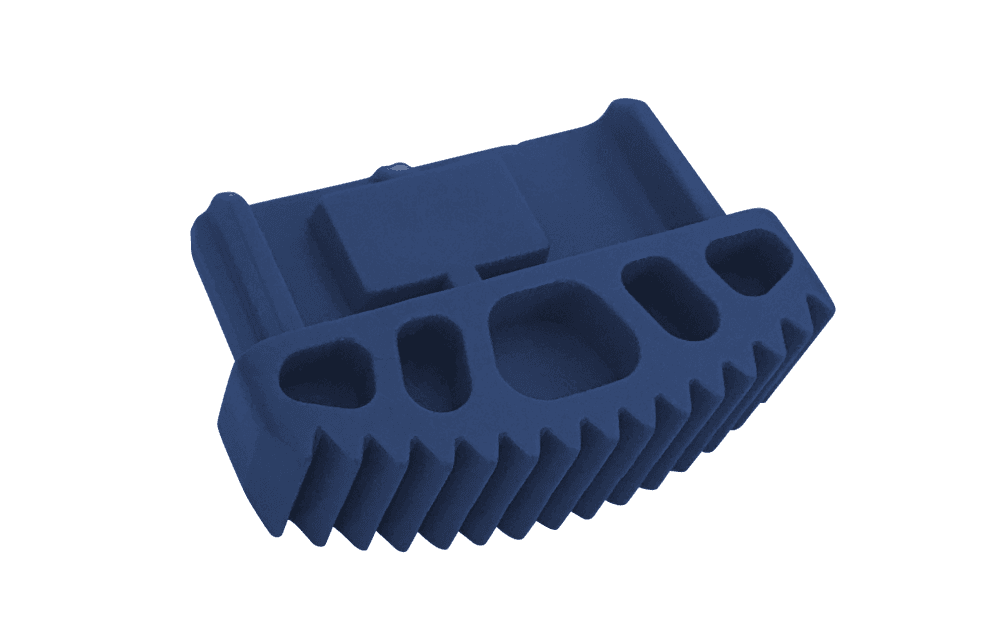 DAS Dop Laddervoet 75mm Blauw