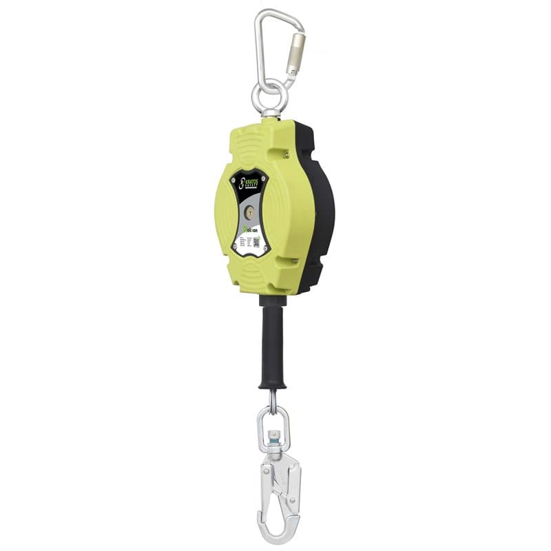 Kratos HELIXON Valstopblok in Polymeer Behuizing met Stalen Kabel 10 m -ATEX