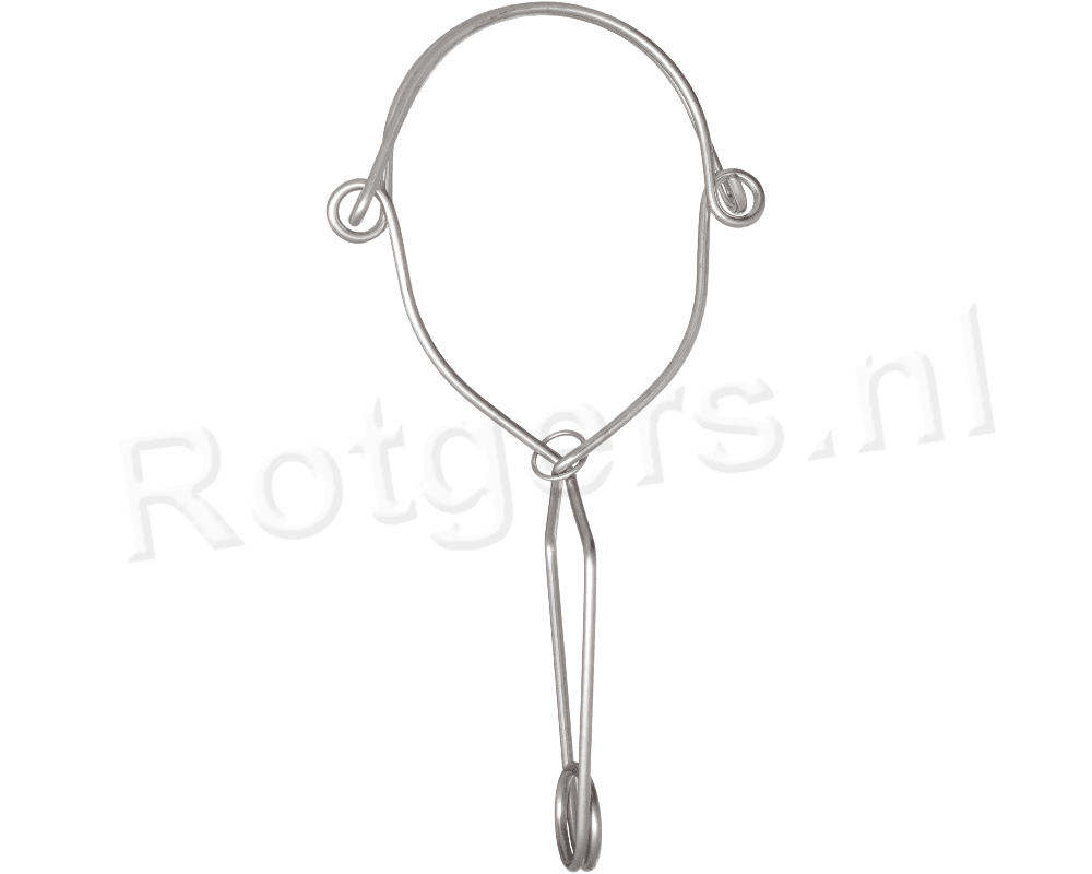 Kratos RVS Ankerhaak 140 Mm