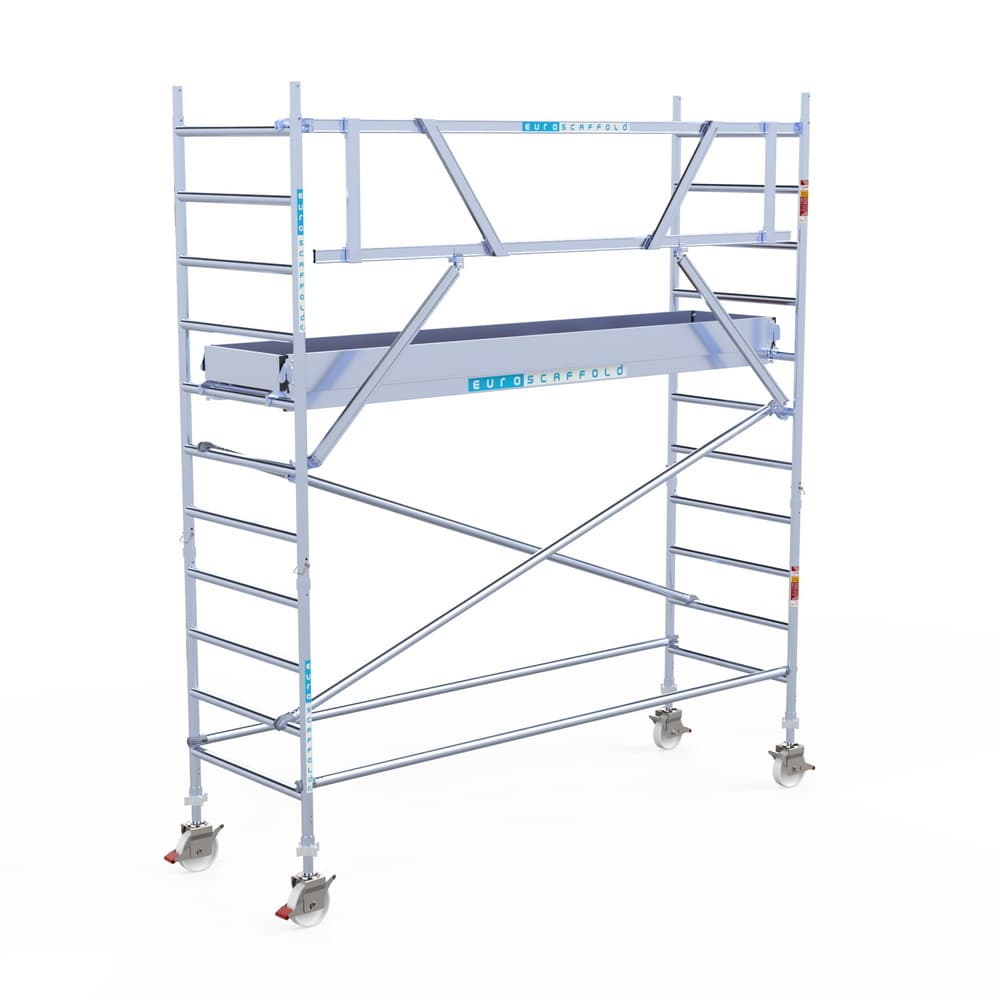 Rolsteiger Europen Rolsteiger Professioneel - L305xB90cm - 4.20m werkhoogte - Houten platformen