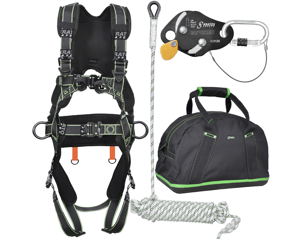 Kratos Complete Valbeveiligingsset Comfort Daken / Afdalen 30mtr