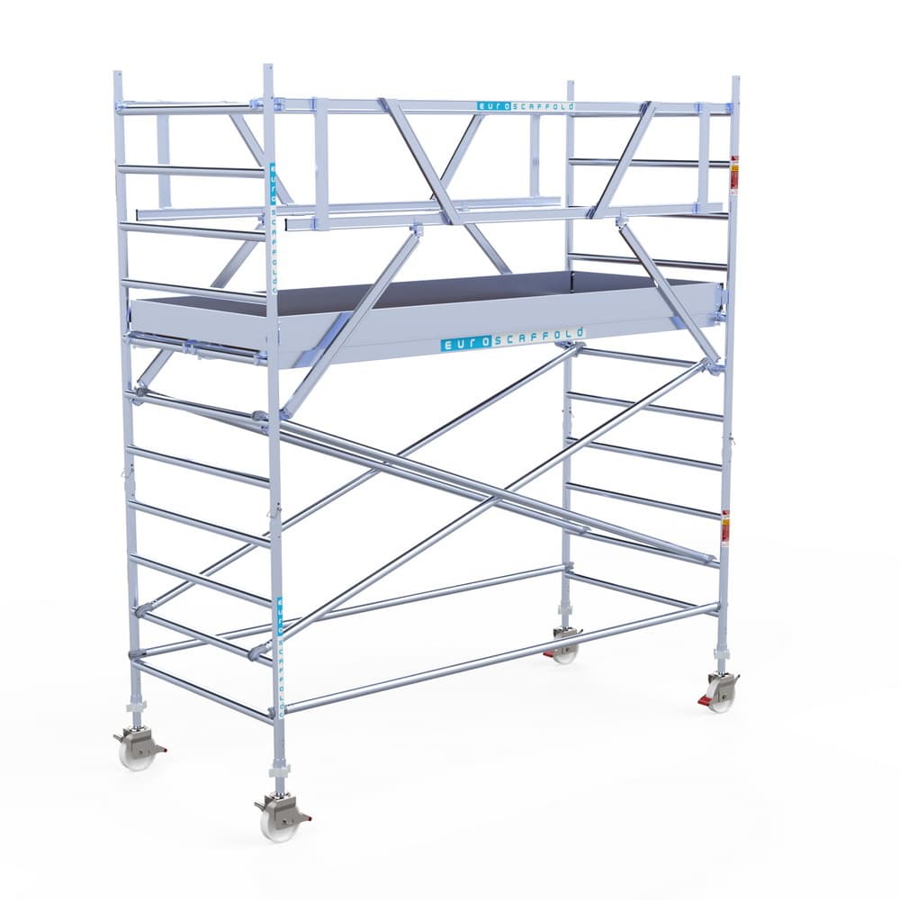 Rolsteiger Europen Rolsteiger Original - L305xB135cm - 4.20m werkhoogte - Houten platformen