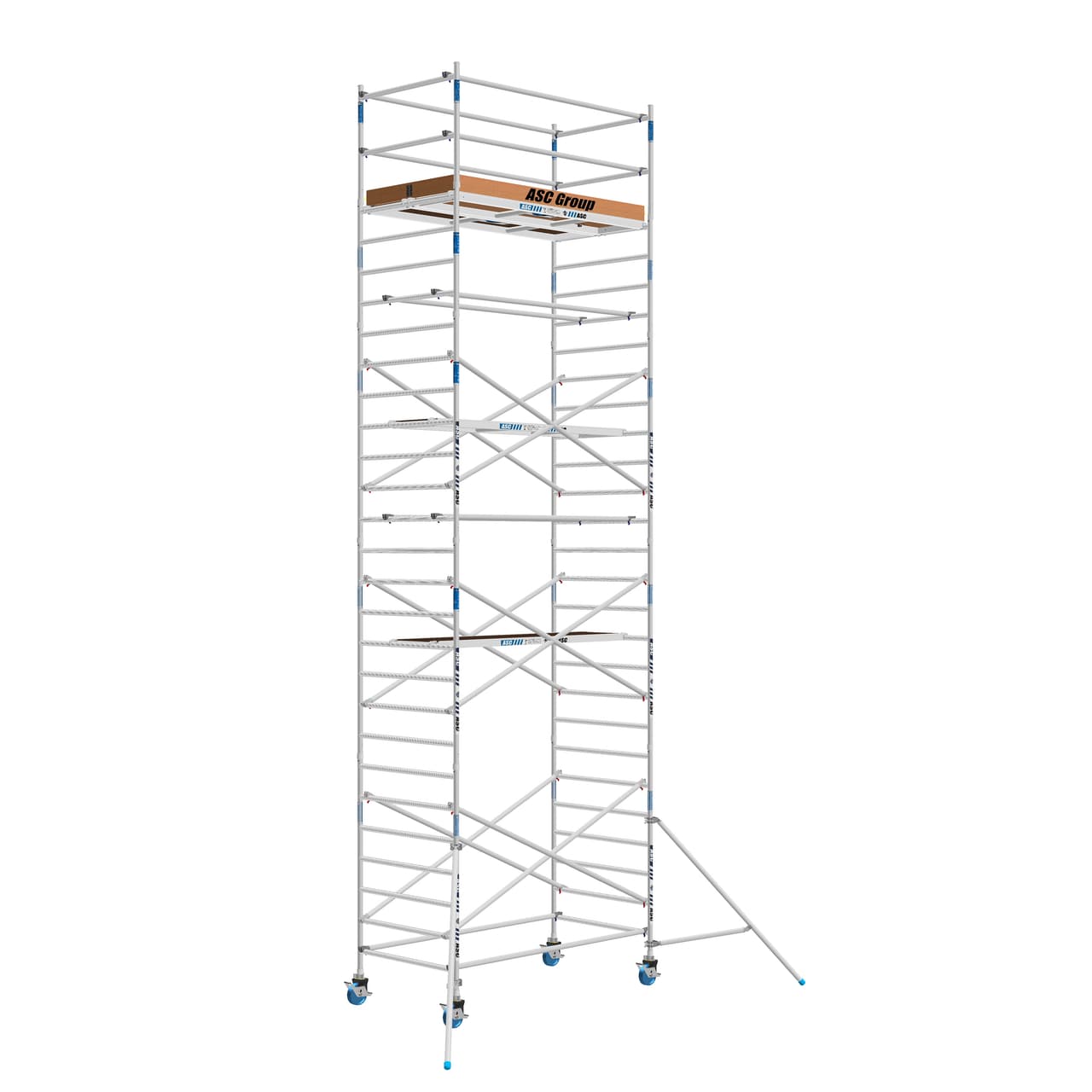 Rolsteiger ASC Standaard Schoren - L190xB135 - 9.20m werkhoogte - Carbon platformen