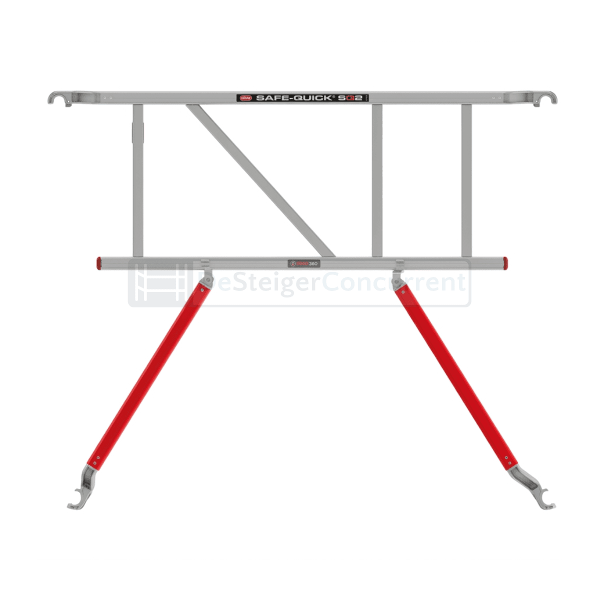 Altrex Voorloopleuning Safe-Quick ®2 Guardrail - Lengte 190cm