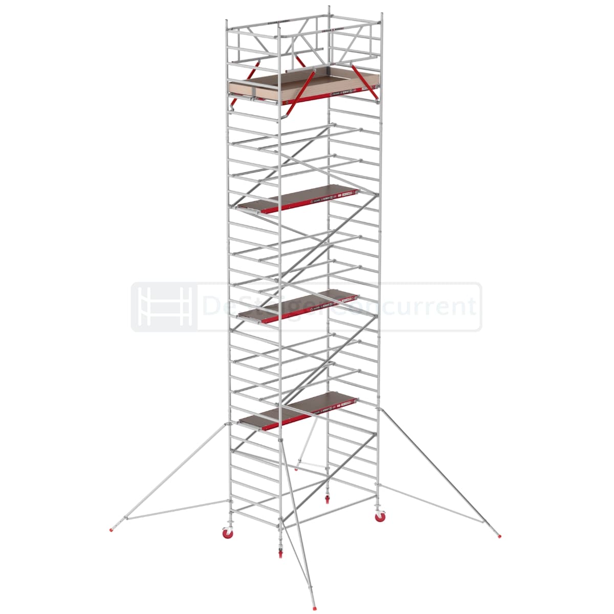 Altrex Rolsteiger RS TOWER 42 Schoren - L190xB135cm - 10.20m werkhoogte