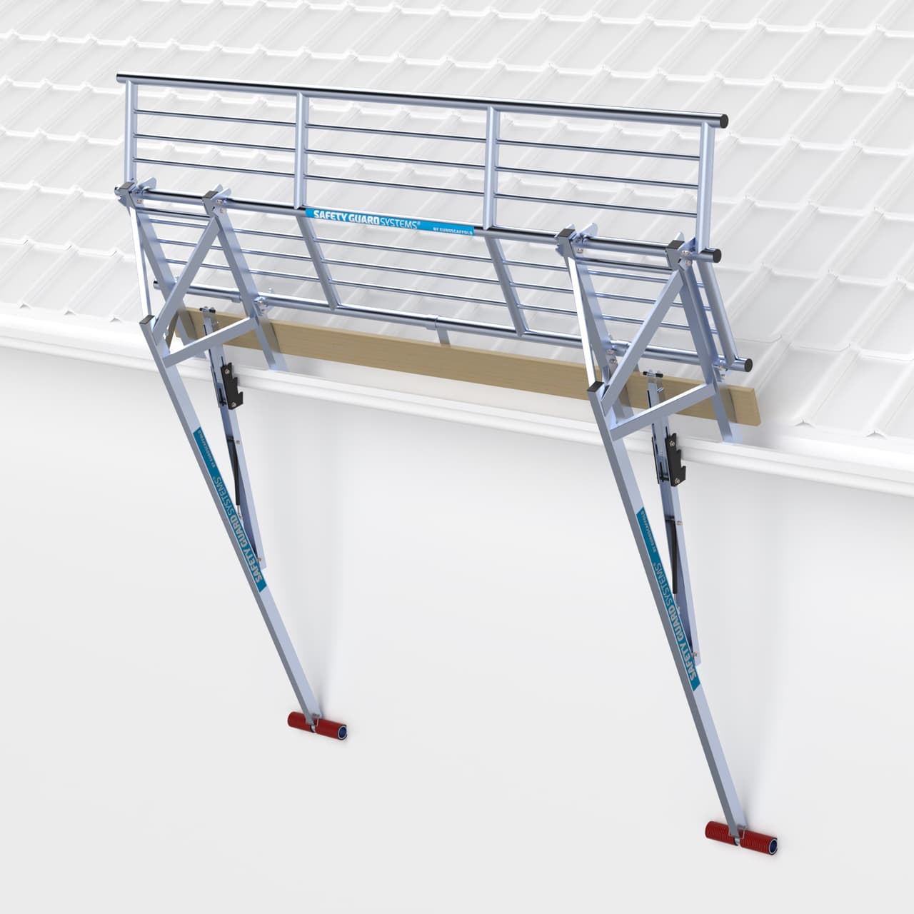 Euroscaffold Safety Guard Systems Dakrandbeveiliging - Schuin dak