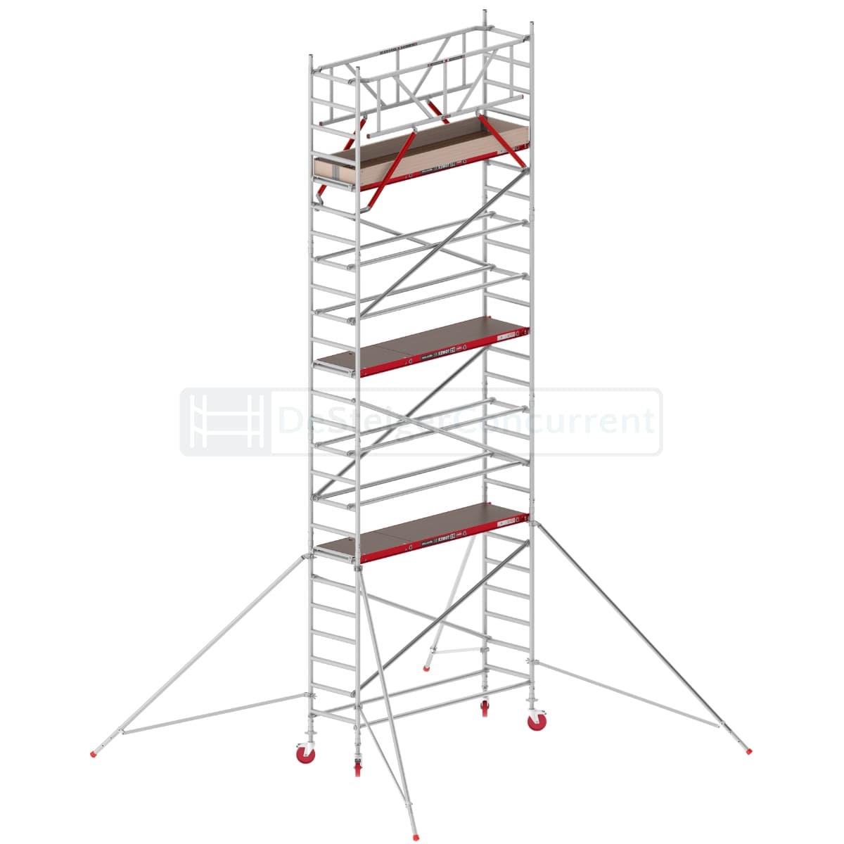 Altrex Rolsteiger RS TOWER 41 Schoren - L190xB75cm - 8.20m werkhoogte