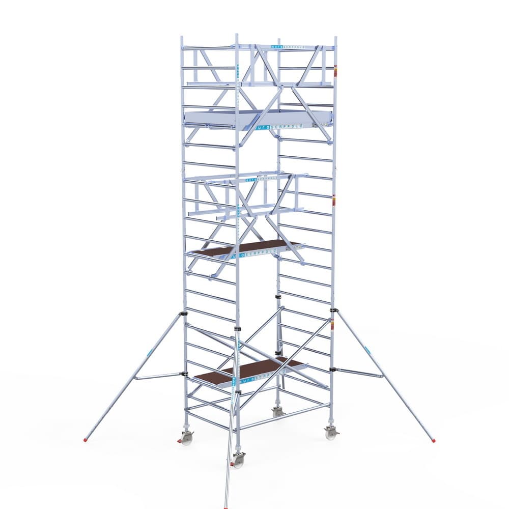 Rolsteiger Europen Rolsteiger Professioneel - L305xB135cm - 7.20m werkhoogte - Houten platformen