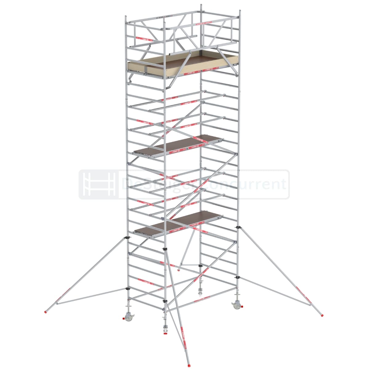 Altrex Rolsteiger RS TOWER 32 Schoren - L250xB135cm - 8.20m werkhoogte
