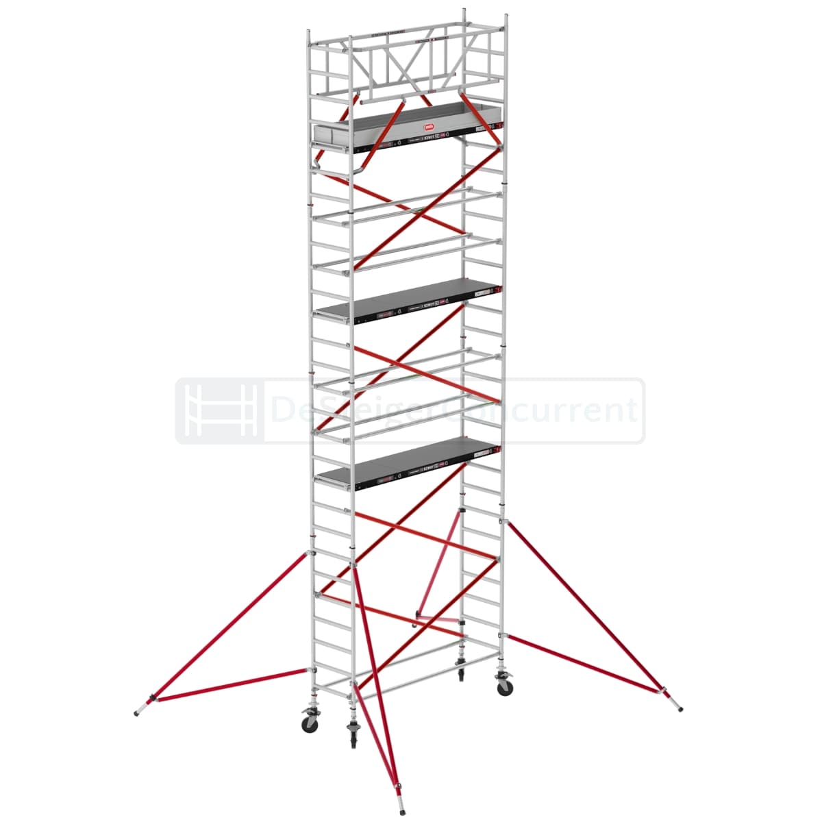 Altrex Rolsteiger RS TOWER 51 Schoren - L190xB75cm - 9.20m werkhoogte