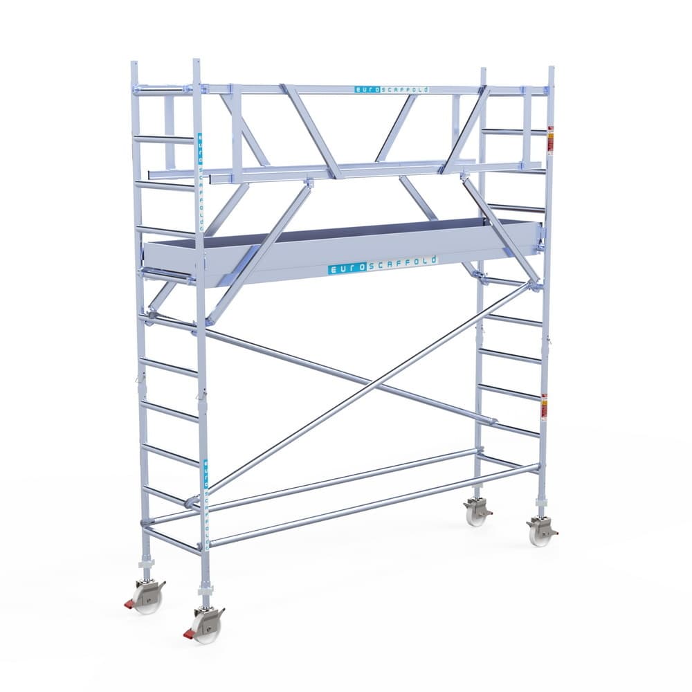 Rolsteiger Europen Rolsteiger Professioneel - L305xB75cm - 4.20m werkhoogte - Houten platformen