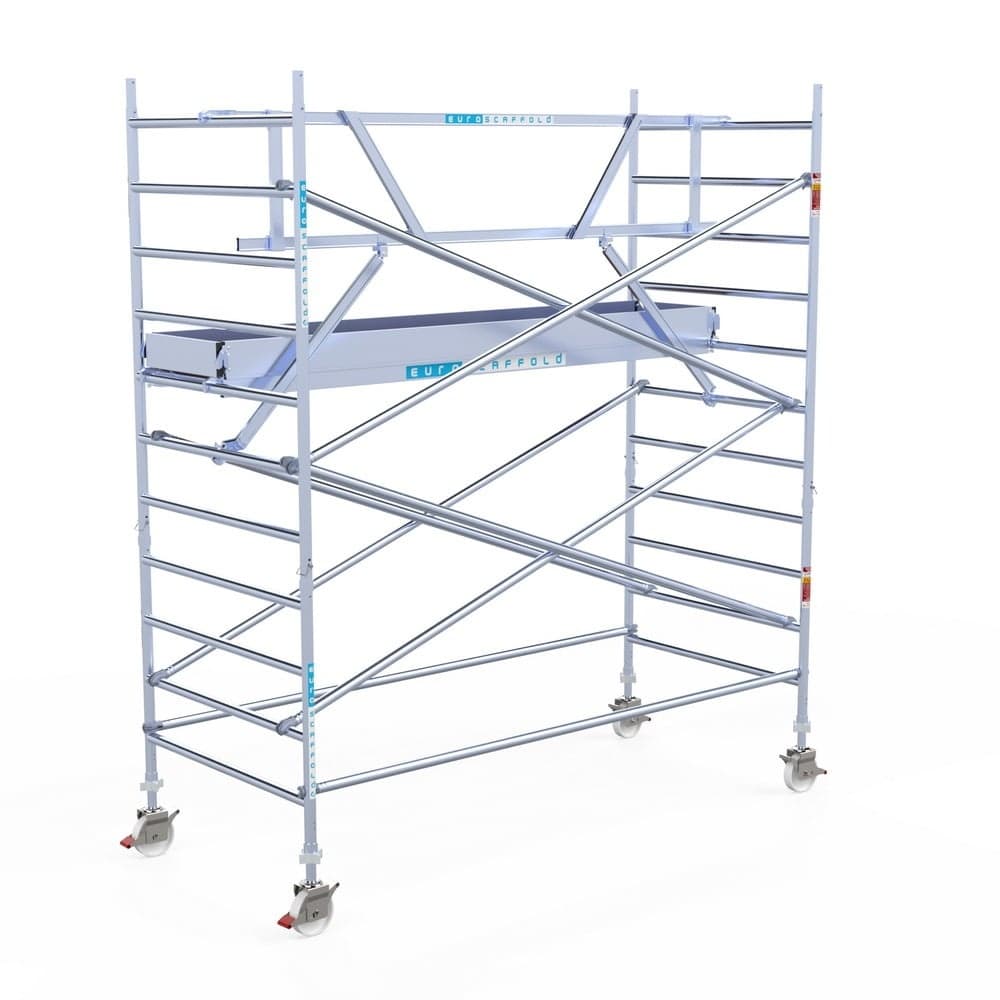 Rolsteiger Europen Rolsteiger Professioneel - L305xB135cm - 4.20m werkhoogte - Houten platformen