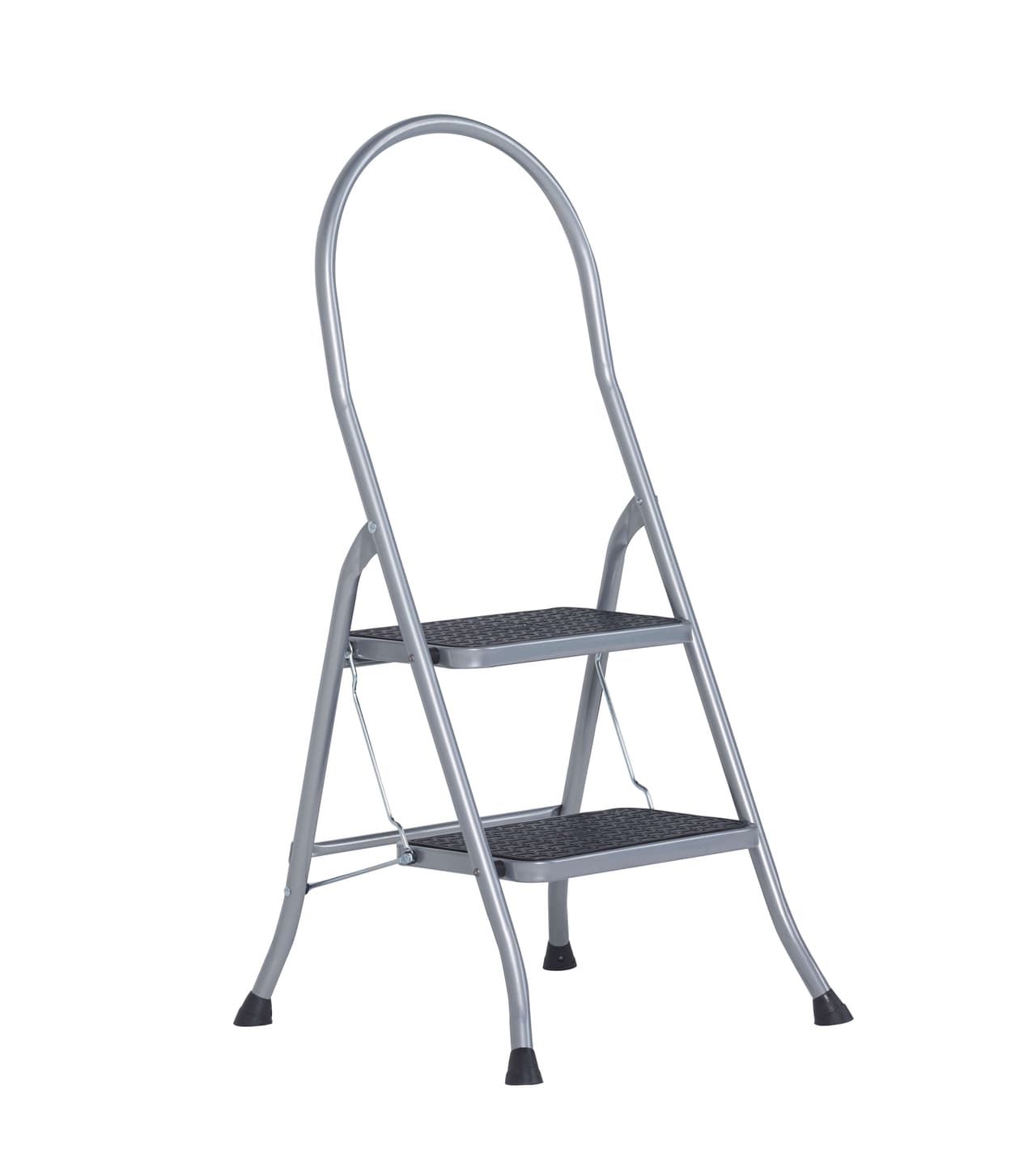 Altrex Cromato Silver met hoge beugel - 2 Treden