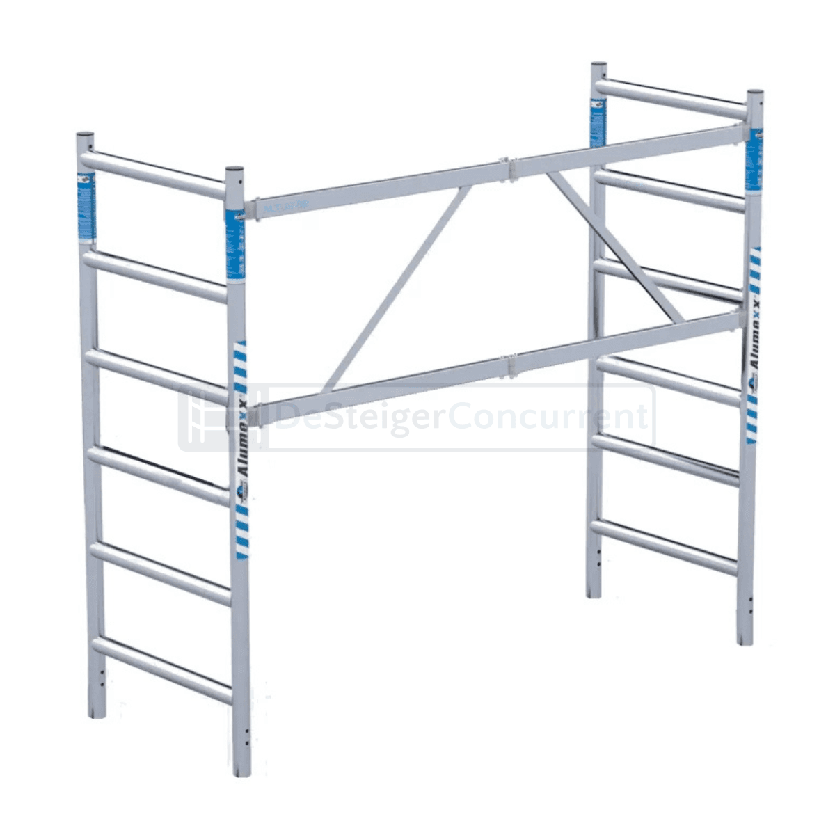Alumexx Vouwsteigerframe - L190xB75cm - 6-sports