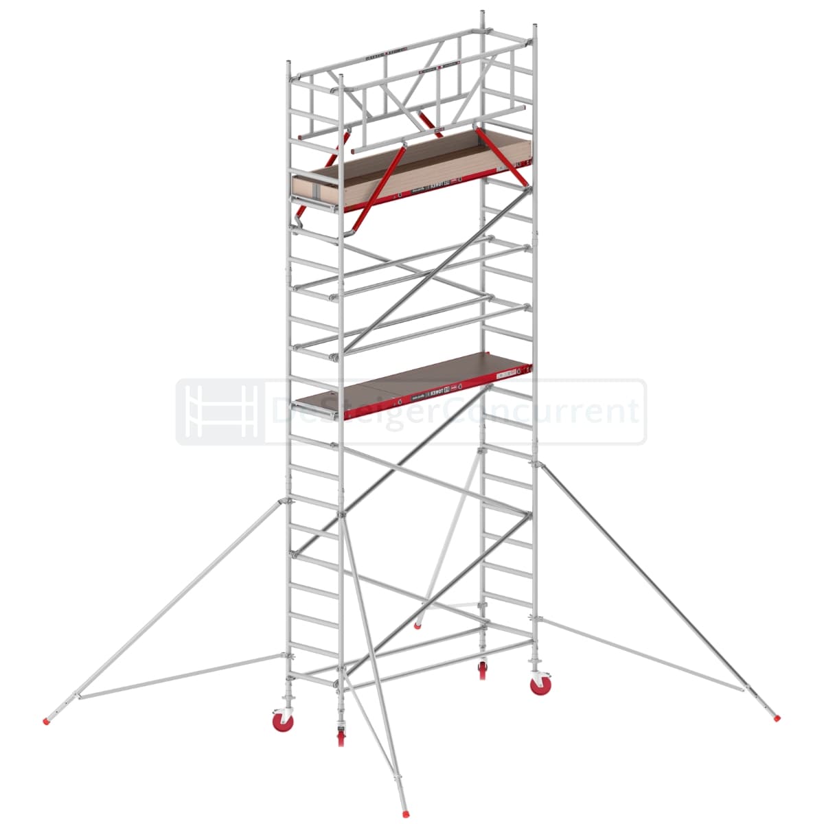 Altrex Rolsteiger RS TOWER 41 Schoren - L190xB75cm - 7.20m werkhoogte