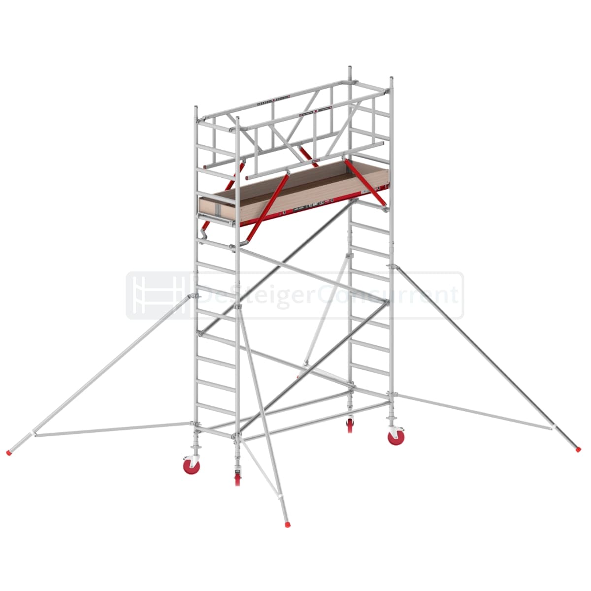 Altrex Rolsteiger RS TOWER 41 Schoren - L190xB75cm - 5.20m werkhoogte