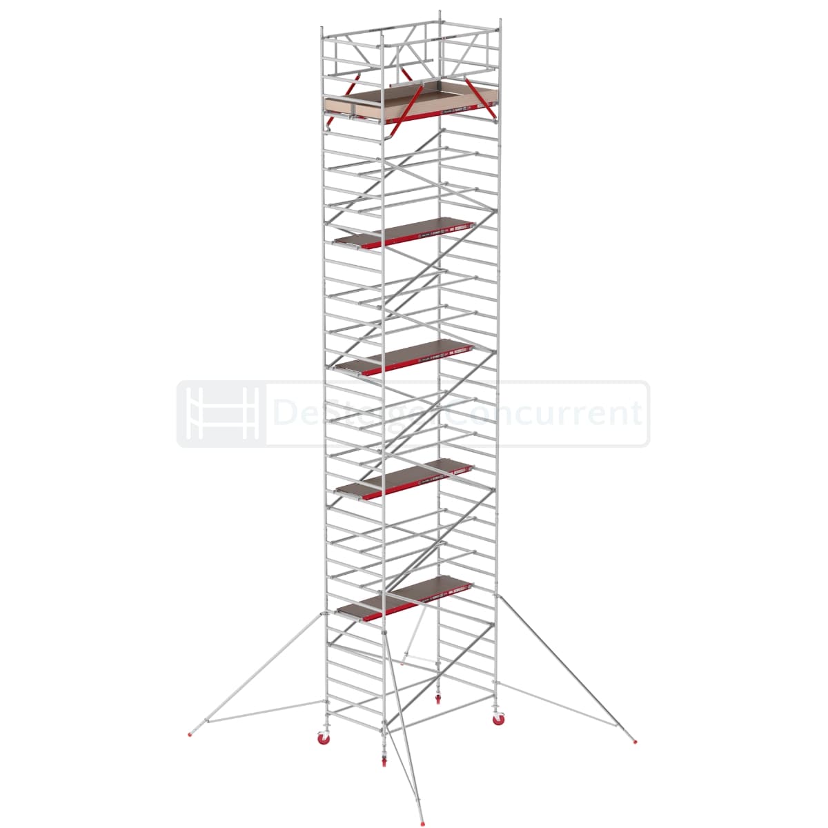 Altrex Rolsteiger RS TOWER 42 Schoren - L190xB135cm - 12.20m werkhoogte