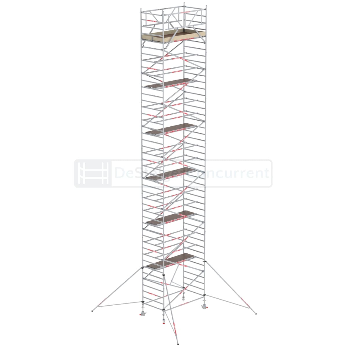 Altrex Rolsteiger RS TOWER 32 Schoren - L250xB135cm - 14.20m werkhoogte