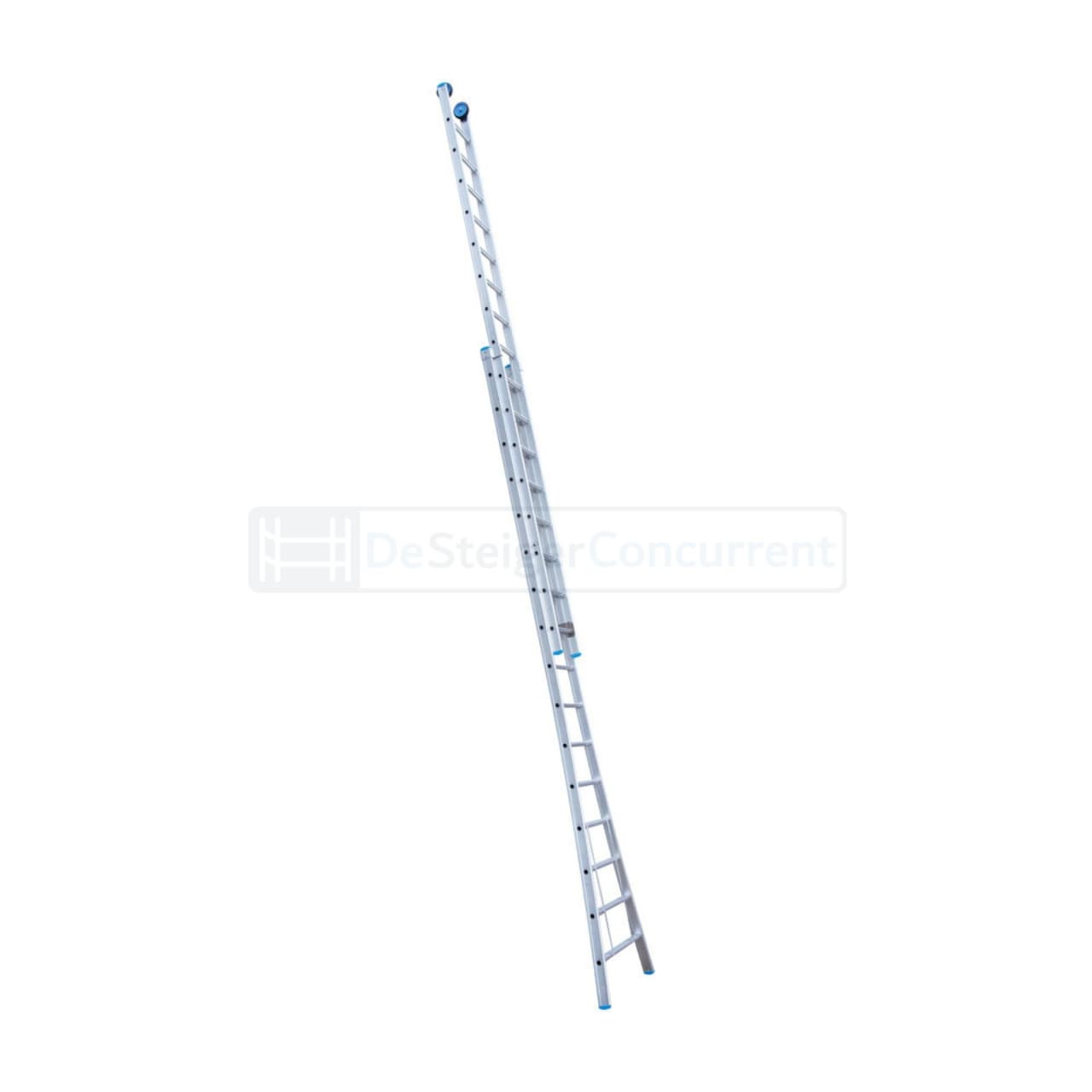 Eurostairs 2-delige Uitgebogen Opsteekladder