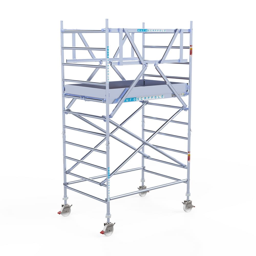Rolsteiger Europen Rolsteiger Professioneel - L305xB135cm - 4.20m werkhoogte - Houten platformen