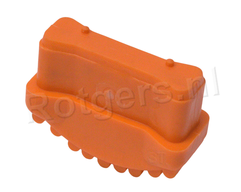 Petry Dop Laddervoet Oranje 74x28mm